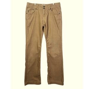 Polo Jeans Co Ralph Lauren Y2K Vintage Corduroy Pants Tan Brown Bootcut Womens 8